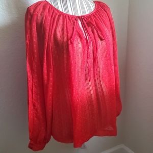 W118 LOOSE FITTING BLOUSE BY WALTER BAKER SZ SM